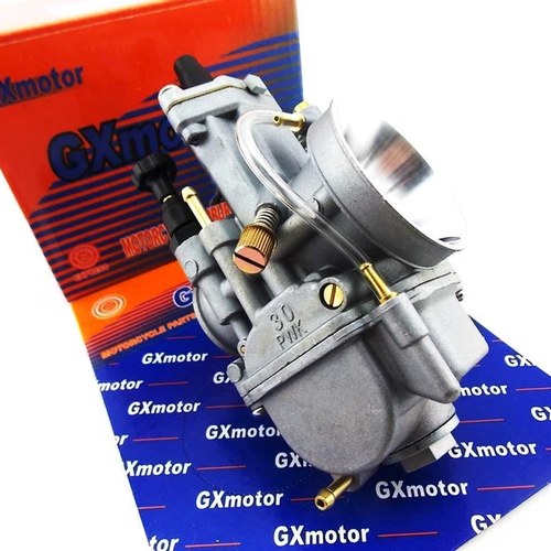 2 Stroke Engine Gxmotor Pwk 30mm Flat Slide Carburetor Assy Power Jet Carb