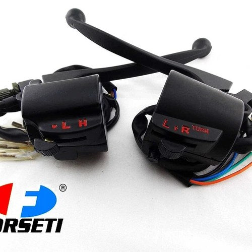 Honda S65 65-69 Black Handlebar Switch Block Lever Headlight Indicator Horn