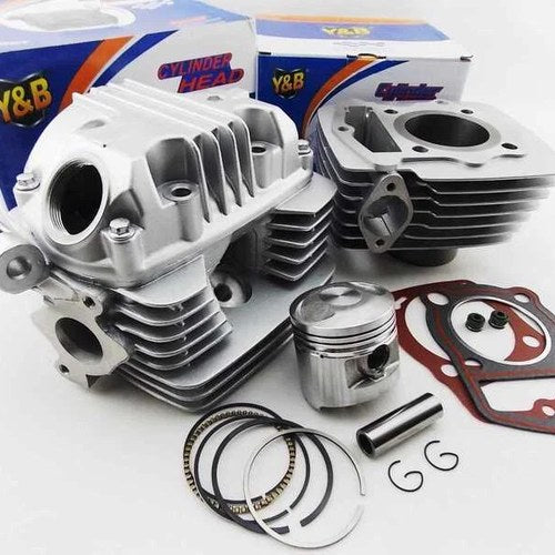 Honda XLR125 97-03 Y&B 150cc Big Bore Cylinder Kit Barrel Head Piston Set Gasket