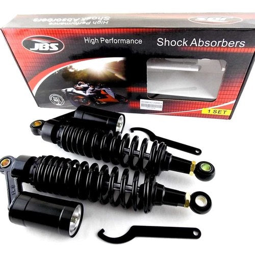 Triumph Hinckley Bonneville T/100 SE 340mm Jbs Air Nitrogen Shock Absorbers Blk