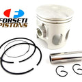 Yamaha DT175 82-10 Std Forseti Piston Kit 66mm Rings Pin Clips