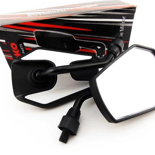 Honda VF700S Sabre 700 84-85 Black White Hex Soko Mirrors