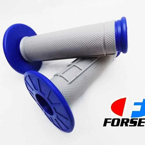 Yamaha WR400 Blue Grey Forseti Hand Grip Set Handlebar Grips Pair