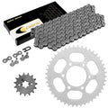 Celox Drive Chain and Sprockets Kit for Yamaha TT-R125 TTR125E 2002 2003-2010