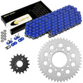 Blue O-Ring Drive Chain & Sprockets Kit For Honda VF750F CB900 CB900F VF1000R