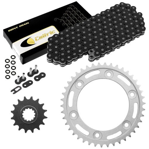 Black O-Ring Drive Chain & Sprockets for Honda CBR900RR Fireblade Sc44/50 00-03