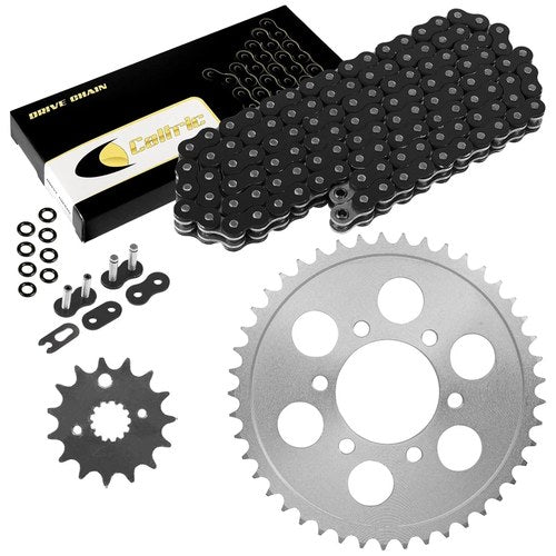Black O-Ring Drive Chain & Sprockets for Suzuki GSF1200 GSF1200S Bandit 1997-05