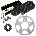 Black O-Ring Drive Chain & Sprockets Kit for Suzuki GSX600F Katana 600 1992-97