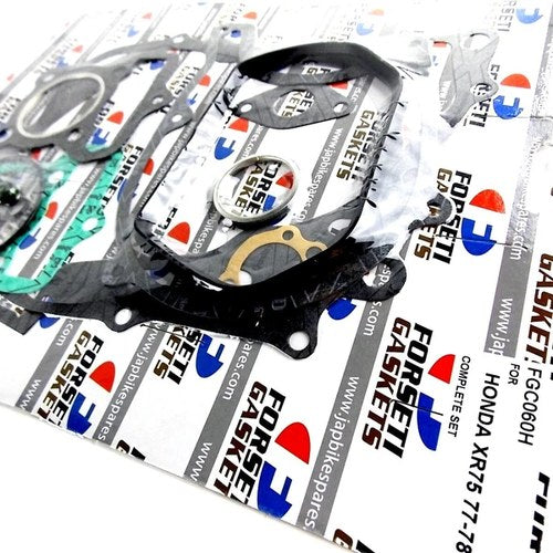 Honda XR75 77-78 Forseti Complete Engine Gasket Set Kit