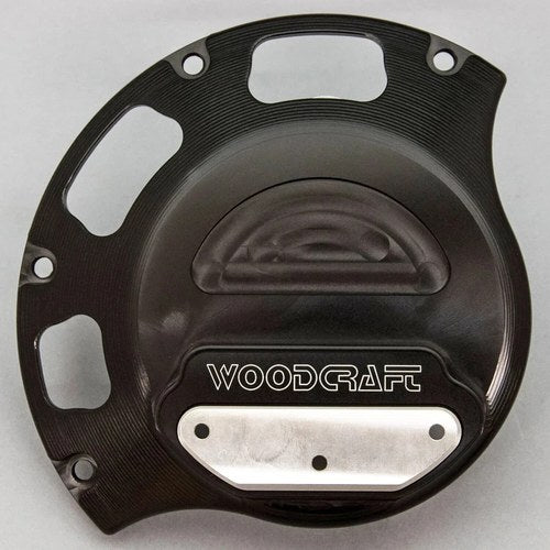 Ducati 2009-2013 Monster 696 Woodcraft Clutch Cover Protector - Steel Plate