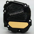 Kawasaki 2011-2025 ZX10R Woodcraft Rhs Ignition Trigger Engine Cover - Gold Pad