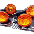 Yamaha DT100 77-83 Jbs Front Rear Left Right Turn Signal Indicator Blinker Set