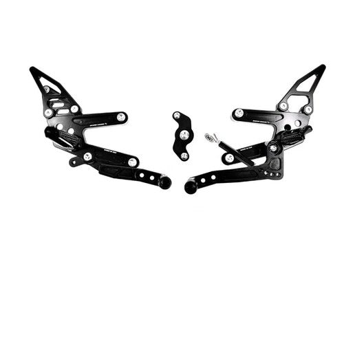 KTM 2017-2018 1290 Super Duke Driven TT Rearset - Adjustable - STANDARD/GP