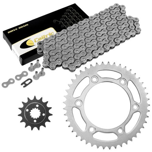 Celox Drive Chain and Sprockets Kit for Honda XR650L 1993-2009 2012-2023