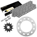 Drive Chain & Sprockets Kit for Yamaha YZ100 1982 1983 / YZ125 1984 1985