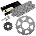 Drive Chain & Sprockets Kit for Kawasaki ZX-6R ZX-6Rr Ninja 2005 2006 Steel