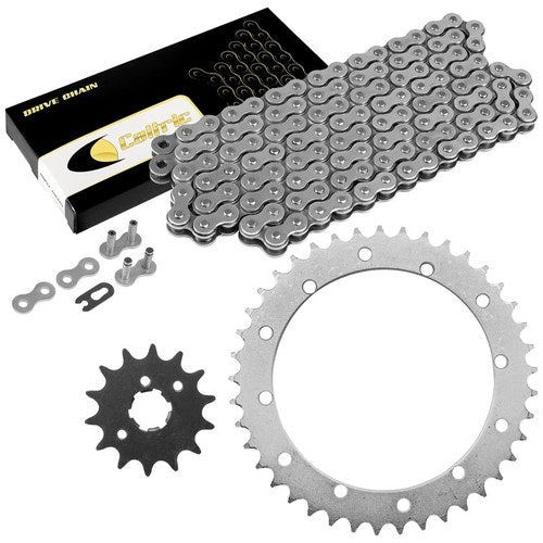 Drive Chain & Sprockets For Yamaha Banshee 350 YFZ350 1989-06 520 Pitch 104 Link
