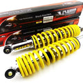 Kawasaki F5 350 Bighorn 365mm Jbs YELLOW/CHROME Shock Absorbers Eye TO Eye