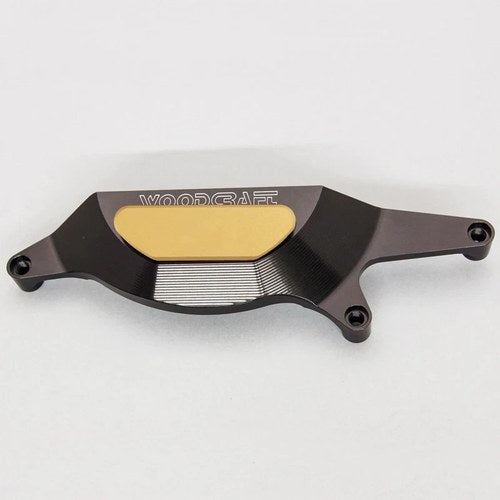 Kawasaki 2024-2025 Ninja 500 Woodcraft Rhs Clutch Cover Protector - Gold Plate