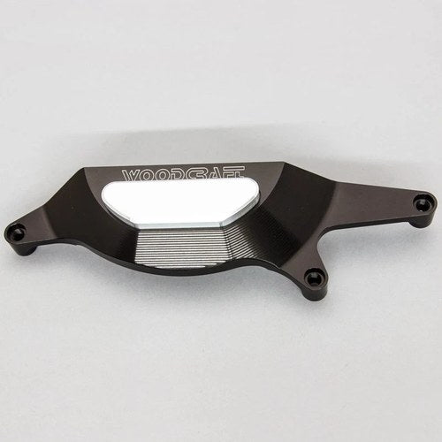 Kawasaki 2024-2025 Ninja 500 Woodcraft Rhs Clutch Cover Protector - Silver Plate