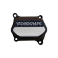 Ducati 2014-2015 Diavel Woodcraft Lhs Water Pump Cover Protector - Silver Plate