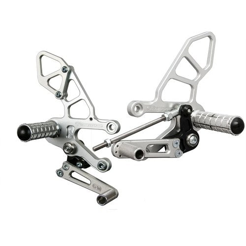 Aprilia 2021-2024 Tuono V4 R Woodcraft Racing Rearsets / Footpegs - GP Shift