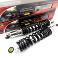 Suzuki GP125 300mm Jbs BLACK/CHROME Rear Shock Absorbers Eye TO Eye NC