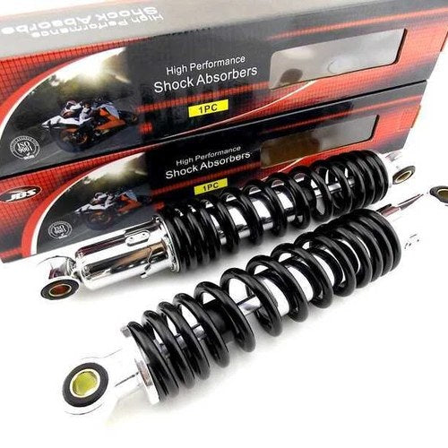 Ducati 250cc Scrambler 300mm Jbs BLACK/CHROME Rear Shock Absorbers Eye TO Eye NC