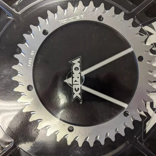 Yamaha 1989-2006 Banshee 350 Vortex 520 Rear Aluminum Sprocket 38-46 Silver