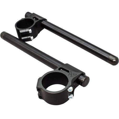 2006-2010 Suzuki Gsxr 750 Woodcraft CLIP-ON Clipon Handlebar Kit - Black Bars