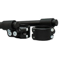 Woodcraft Racing 41mm 3 Piece Clipon Handlebar Kit With 1" Inch Rise - Black