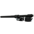 Woodcraft Racing 33mm 3 Piece Clipon Handlebar Kit With 1" Inch Rise - Black