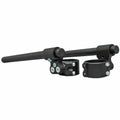 Woodcraft Racing 47mm 3 Piece Clipon Handlebar Kit With 1.5" Inch Rise - Black