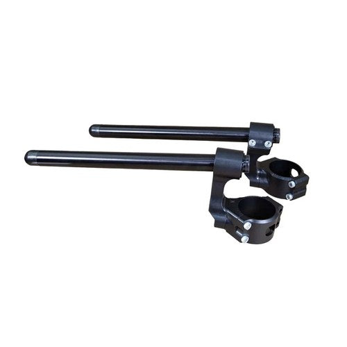 Woodcraft 75mm Rise Side Mount Angle Adjustable Clipon Handlebar Kit - 38mm