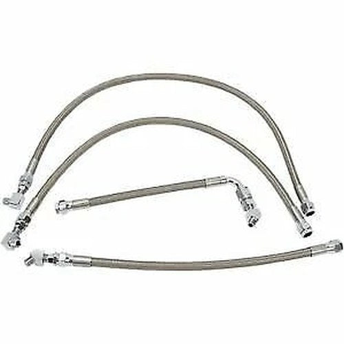 Yamaha 1999-00 Xvs 1100 V-STAR Custom Gbrakes Braided SS Front Brake Line Kit