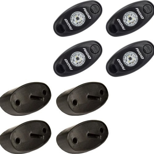 Rigid Industries LED Rock Light Kit PN: 400233 - 4 Lights - Blue