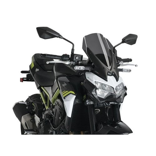 Kawasaki 2020-2022 Z900 Puig Windscreen Naked New Gen Touring Dark Smoke