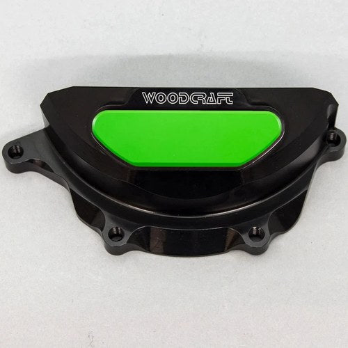 Yamaha 2025 Yzf - R9 Woodcraft Lhs Engine Stator Cover Protector - Green Plate