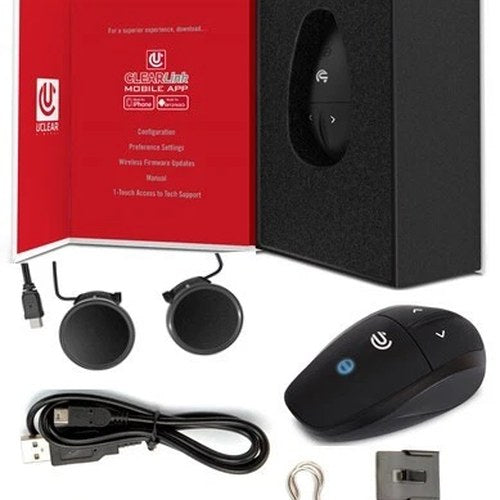 Uclear Amp GO2 Bluetooth Communicator - Upto 800/YARDS Range & 12 Hour Battery