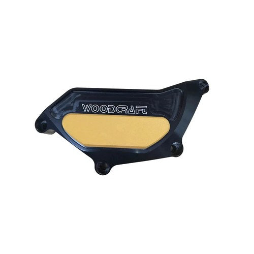 Suzuki 2023-2025 GSX-8 S/R Woodcraft Lhs Stator Cover Protector - Gold Plate