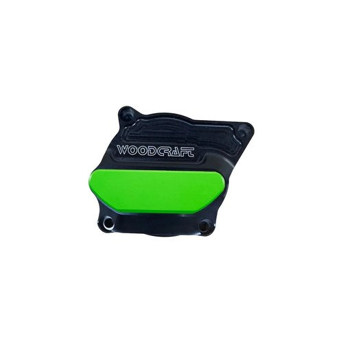 Suzuki 2023-2025 GSX-8 S/R Woodcraft Water Pump Cover Protector - Green Plate