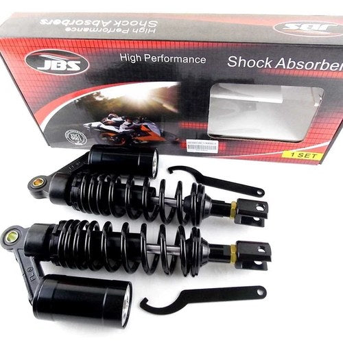 Honda CL77 305cc 317mm Jbs Rear Air Nitrogen Cell Shock Absorbers Blk