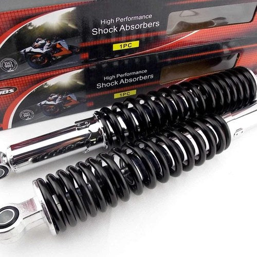 Triumph Hinckley Scrambler Thruxton 900 365mm BLACK/CHROME Rear Shock Absorbers