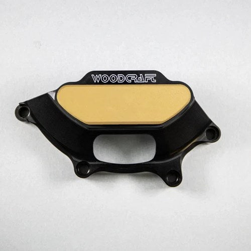 BMW 2019-2025 S1000XR Woodcraft Engine Stator Cover Protector - Gold Plate