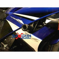 Yamaha R6 2008-2016 Shogun Standard Black Cut Frame Sliders