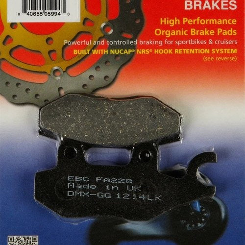 Ebc Organic Brake Pads FA228