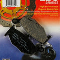 Ebc Organic Brake Pads FA419