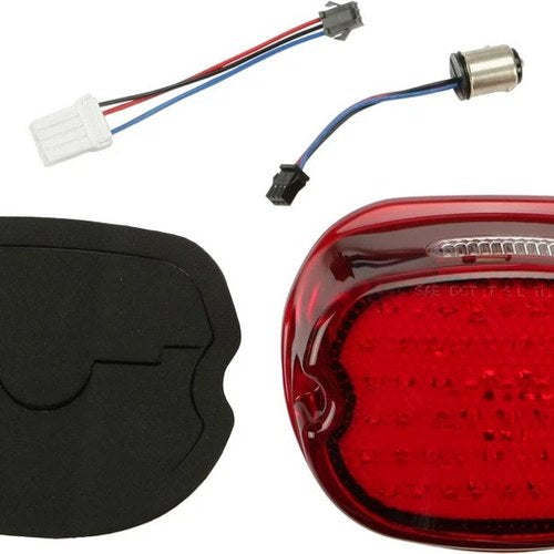 Harley Davidson Harddrive Low Profile LED Taillight Red Lens
