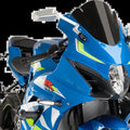 Suzuki GSX-R1000/GSX-R1000R 2017-2022 Puig Windscreen Z-RACING Black