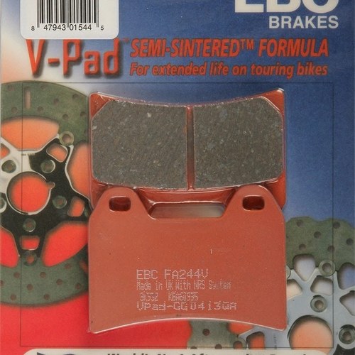 Ebc Semi-Sintered V Brake Pads FA244V